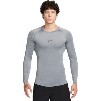 Nike DRI-FIT Férfi thermo felső, szürke, méret XXL