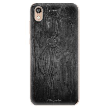 Odolné silikonové pouzdro iSaprio - Black Wood 13 - Huawei Honor 8S