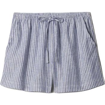 GAP LINEN WOVEN Dámské pyžamo, světle modrá, velikost