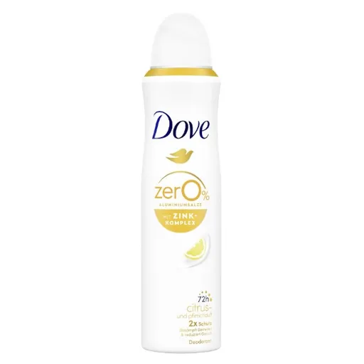 Dove Deodorant ve spreji Zink-Komplex Citrus and Peach (Deodorant) 150 ml