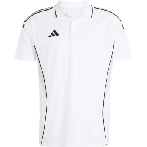 adidas TIRO 25 POLO SHIRT Pánská polo košile, bílá, velikost
