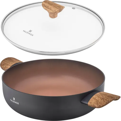 Valdinox Hrnec mělký s poklicí Morgan 26 cm, 3,4 l