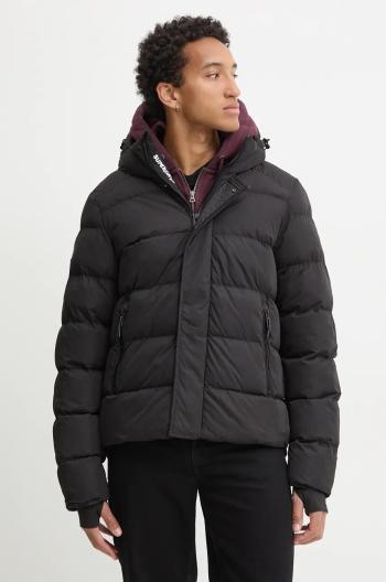 Bunda Superdry pánská, černá barva, zimní, M5011907A-02A