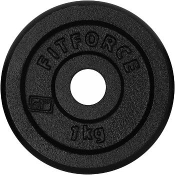 Fitforce PLB 1 KG x 25 MM Nakládací kotouč, černá, velikost