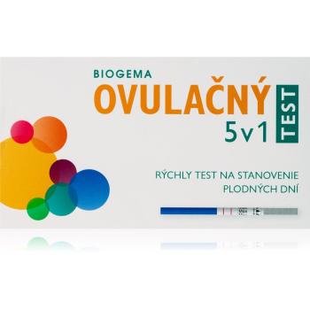 Biogema Ovulačný test 5 v 1 ovulačný test 1 ks