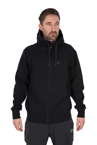 Matrix mikina zipped hoody black stealth - m