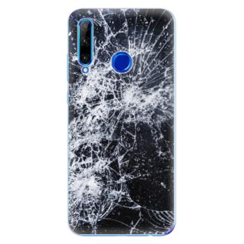 Odolné silikonové pouzdro iSaprio - Cracked - Huawei Honor 20 Lite