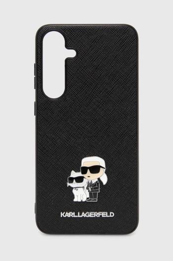 Obal na telefon Galaxy Karl Lagerfeld S24 + S926 černá barva, KLHCS24MPSAKCMPK