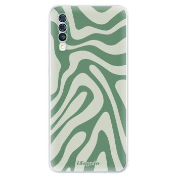 Odolné silikonové pouzdro iSaprio - Zebra Green - Samsung Galaxy A50