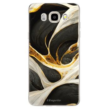 Odolné silikonové pouzdro iSaprio - Black and Gold - Samsung Galaxy J5 2016