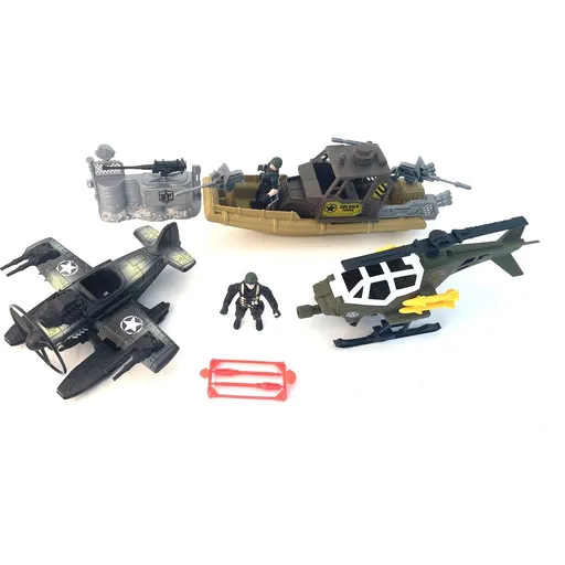 Alltoys Velká vojenská sada loď