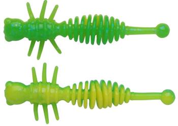 Berkley gumová nástraha powerbait power larvae spring green sunshine yellow - 5,5 cm 10 ks