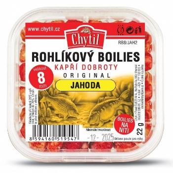 Chytil rohlíkový boilies 8 mm 22 g - jahoda