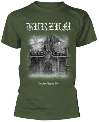 Burzum Tričko Det Som Engang Var Unisex Green M