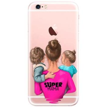 iSaprio Super Mama - Boy and Girl pro iPhone 6 Plus (smboygirl-TPU2-i6p)