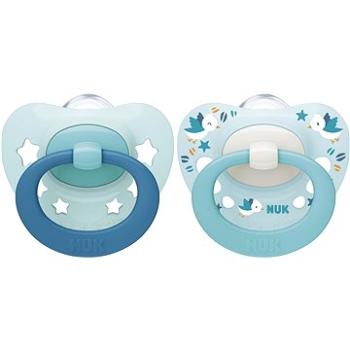 NUK Dudlík Signature 0–6m 2 ks  BOX kluk (BABY169310b)