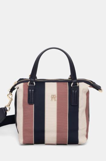 Kabelka Tommy Hilfiger tmavomodrá barva, AW0AW16445