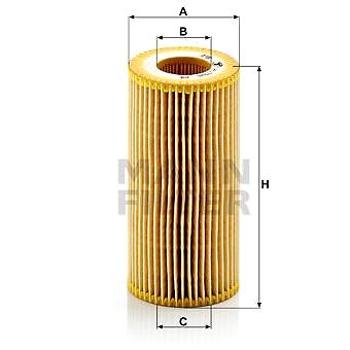 MANN-FILTER HU719/6x pro vozy AUDI, KTM, SEAT, SKODA, VW (HU719/6x)