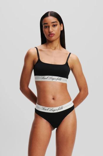 Tanga Karl Lagerfeld černá barva, A1W47095