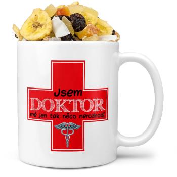 Hrnek Jsem doktor (Náplň hrníčku: Tropická směs)