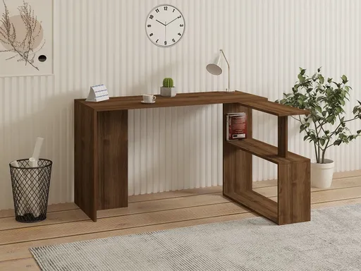 Psací stůl Cayko - Walnut