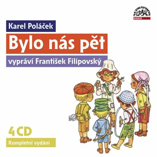 Bylo nás pět - Karel Poláček - audiokniha