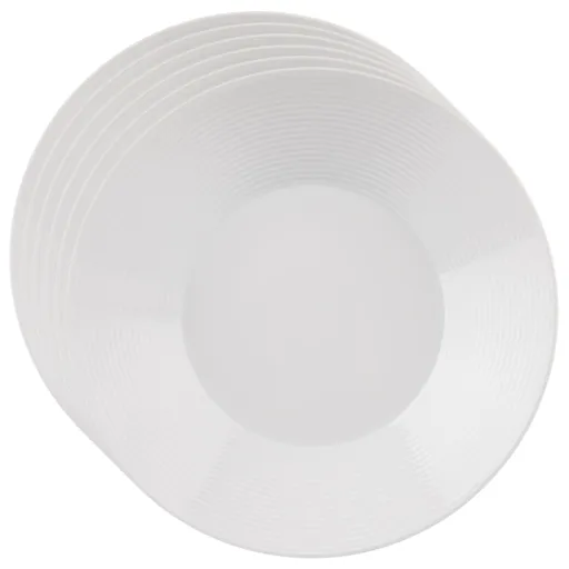 Orion Sada porcelánových hlubokých talířů Mona linka 6 ks, 22 cm