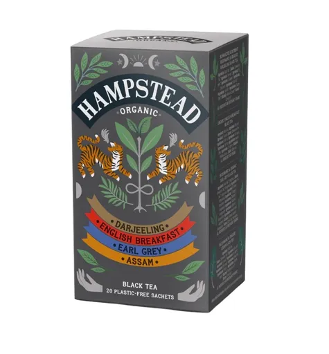 Hampstead Tea BIO Selekce černých čajů 20x2 g