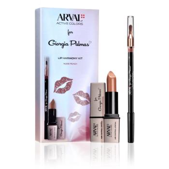 Arval THE LIP HARMONY KIT Nude Peach make-up sada pro ženy