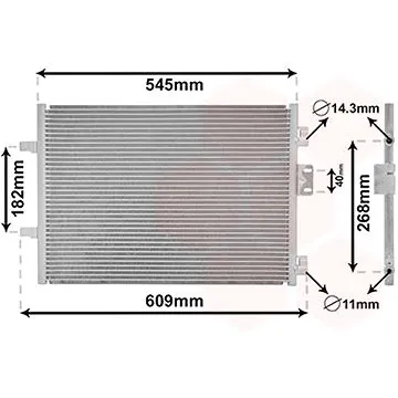 ACI MERCEDES-BENZ VIANO 14- zadní světlo (bez objímek) 1 dveře "V"L (2971931)