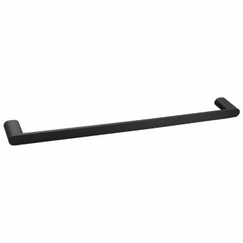 SAPHO RF009/15 Suport pentru prosoape Flori 60 x 7cm, negru mat