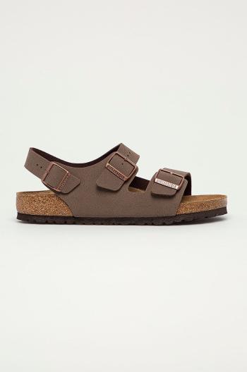 Sandály Birkenstock Milano pánské, hnědá barva, 634501