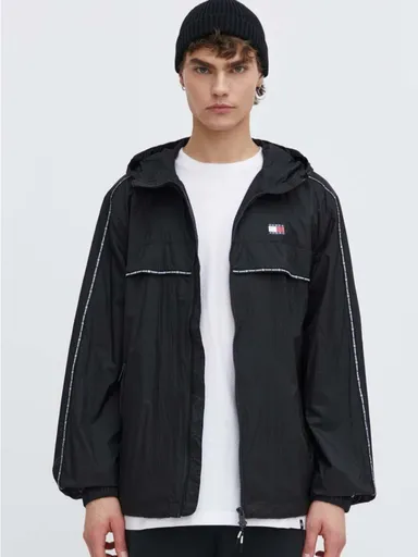 Tommy Jeans pánská černá bunda DM0DM18697 M