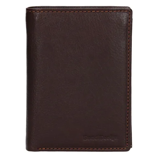 Pánská kožená peněženka SendiDesign Martin - hnědá