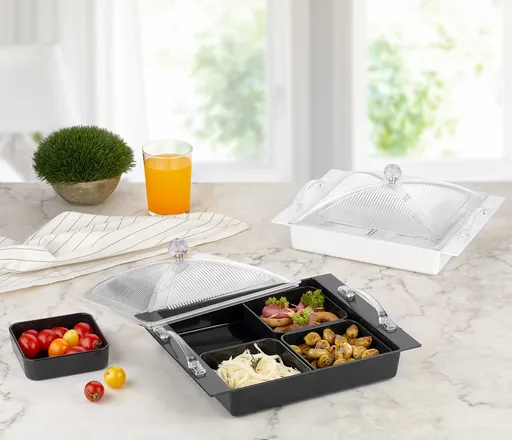 Servírovací tác s víkem