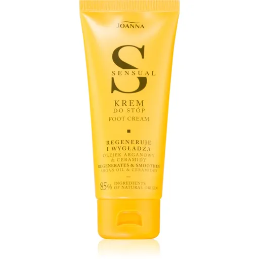 Joanna Sensual Foot Cream regenerační krém na nohy 100 g