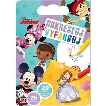 Obkresli a vybarvuj Disney Junior