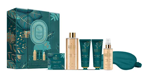 The Luxury Bathing Company Dárková sada péče o tělo Hruška & Květ nektarinky 6 ks