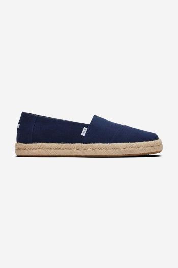 Espadrilky Toms Alpargata Rope 2.0 10019870 NAVY tmavomodrá barva