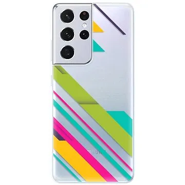iSaprio Color Stripes 03 pro Samsung Galaxy S21 Ultra (colst03-TPU3-S21u)