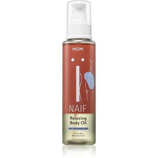 Naif Mom relaxační tělový olej proti striím 100 ml