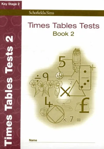 Times Tables Tests Book 2 - Steve Mills, Hilary Koll