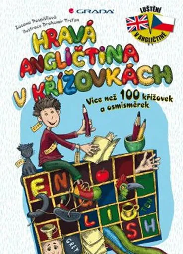 Hravá angličtina v křížovkách - Více než 100 křížovek a osmisměrek - Zuzana Pospíšilová
