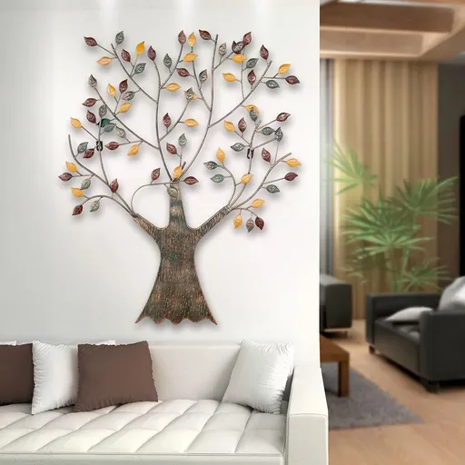 Gilde Kovová nástěnná dekorace Strom