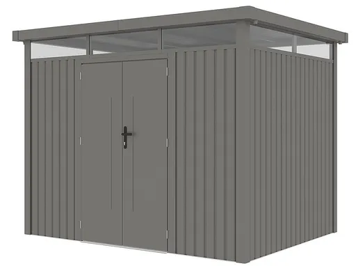 Zahradní domek plocha 294 x 230 cm (šedá)