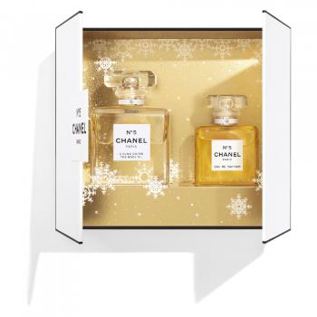 CHANEL CHANEL N°5 CASE EAU DE PARFUM SET PARFÉMOVÁ VODA 50 ML A TĚLOVÝ OLEJ 100 ML