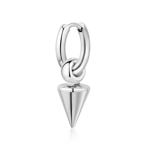 S'Agapõ Single kruhová náušnice 2v1 Rogue SRG35