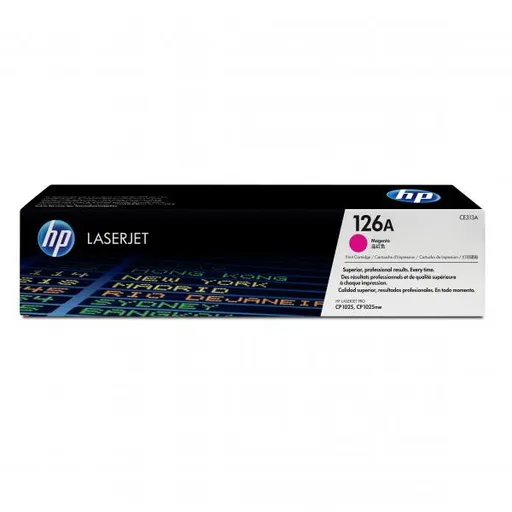 HP CE313A - originální toner HP 126A, purpurový, 1000 stran