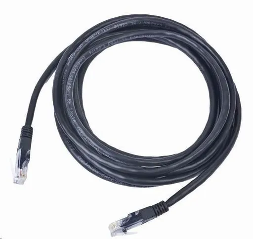 GEMBIRD kabel patchcord Cat5e UTP 0, 5m, černý