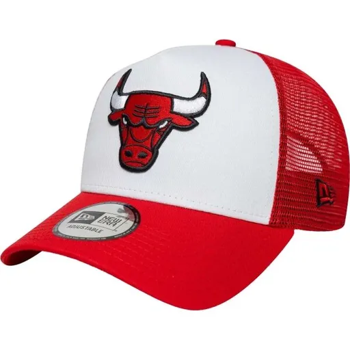 New Era CHICAGO BULLS NBA SIDE PATCH 9FORTY TRUCKER Kšiltovka, červená, velikost UNI